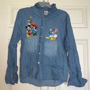 Disney parks button down